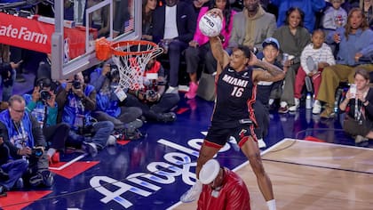 Keshad Johnson gana el concurso de mates en el Juego de Estrellas de la NBA