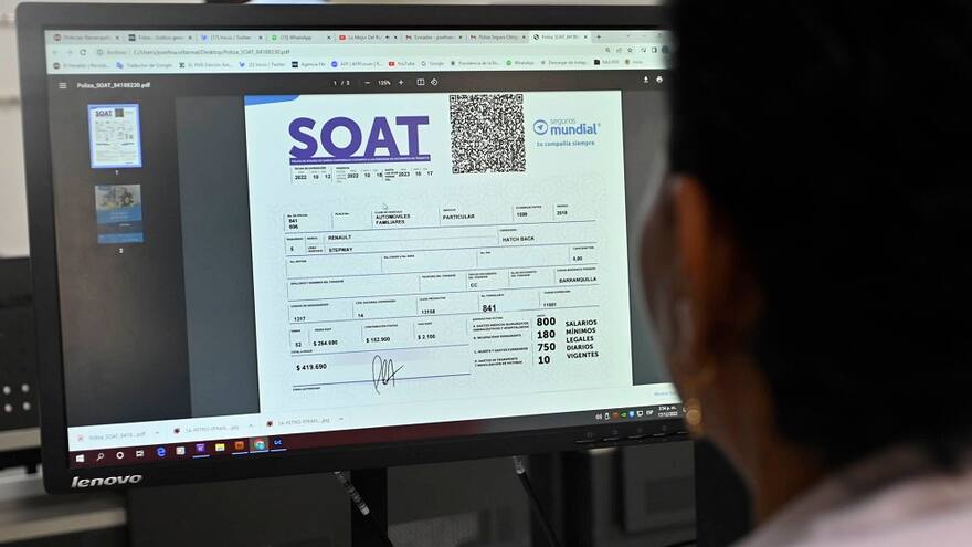 Soat con descuento será expedido por 10 aseguradoras