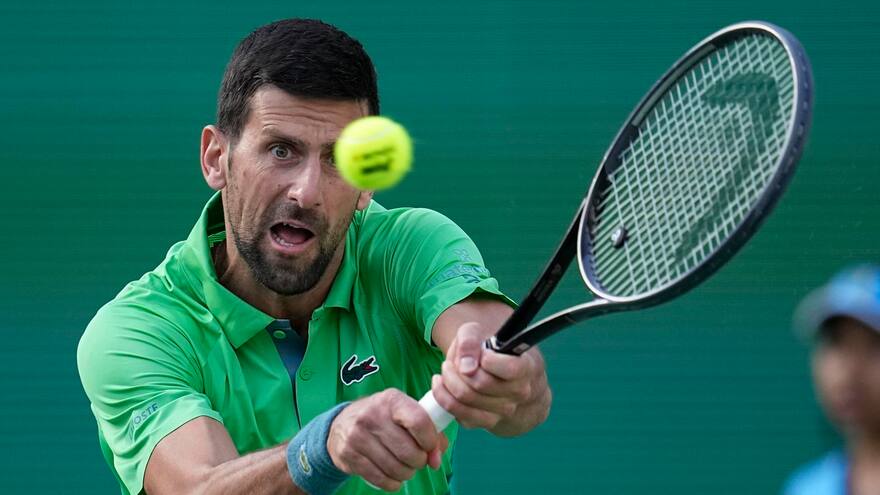 El italiano Nardi sorprende a Djokovic y lo elimina de Indian Wells