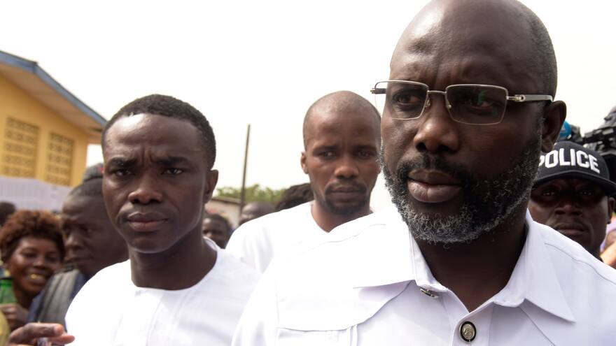 George Weah, el Balón de Oro que podría ser el próximo presidente de Liberia