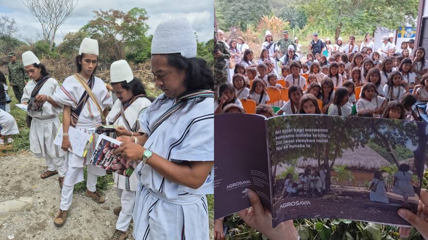 Entregan cartilla agrícola en lengua arhuaca