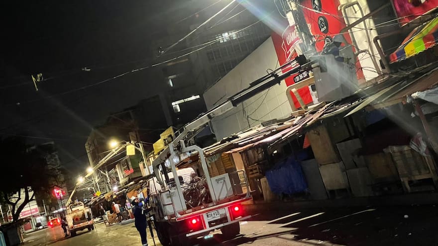 Operativo de Air-e detectó 200 conexiones eléctricas ilegales en chazas del Paseo Bolívar