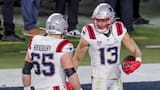 Jugador de los Patriots sorprendió en el Super Bowl al aparecer esposado, descalzo y disfrazado de Hannibal Lecter