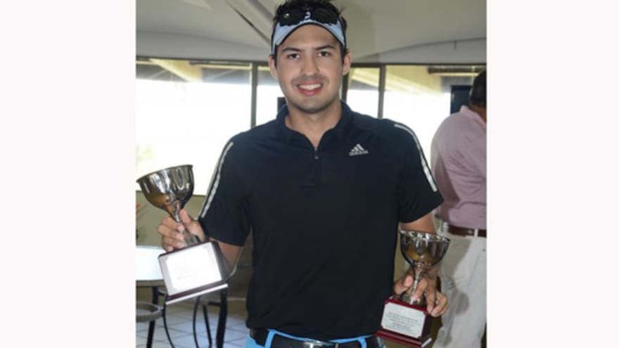 Andrócles de Jesús Puche, campeón del XXV Torneo de golf Manuel de la Rosa