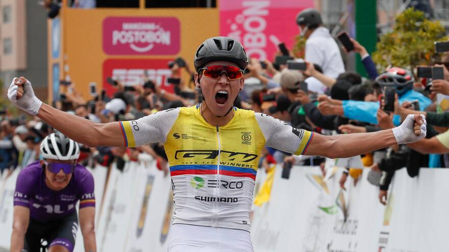 Alejandro Osorio gana la etapa y Contreras asume el liderato