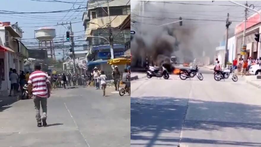 Air-e rechaza violenta protesta contra su sede en Soledad