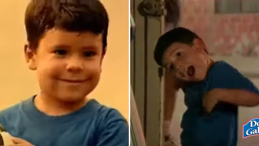 Así luce ahora Sebastián Peñuela, el niño que actuó en el comercial de Doña Gallina