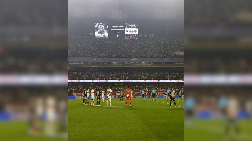 Muerte de Juan Izquierdo: homenaje de hinchas y jugadores del Sao Paulo