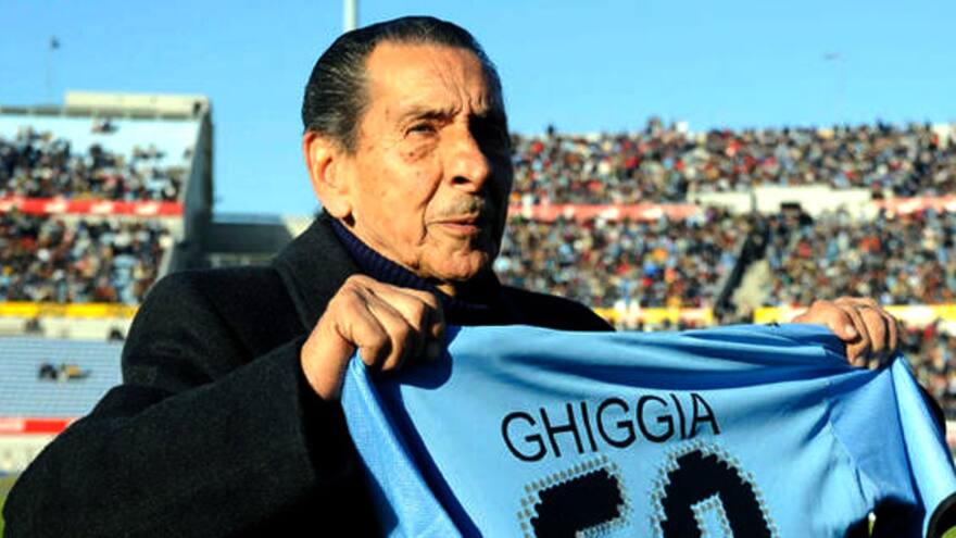 Falleció Alcides Edgardo Ghiggia justo el día en el que se cumplen 65 años del Maracanazo