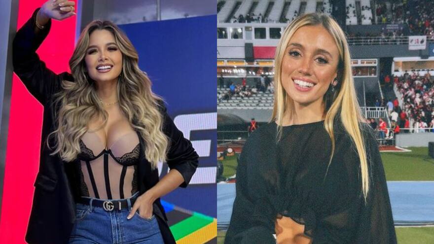 Melissa Martínez y Morena Beltrán se reencontraron en la Copa América 2024