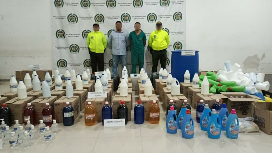 Desmantelan fábrica ilegal de jabones quirúrgicos en el sur de Montería