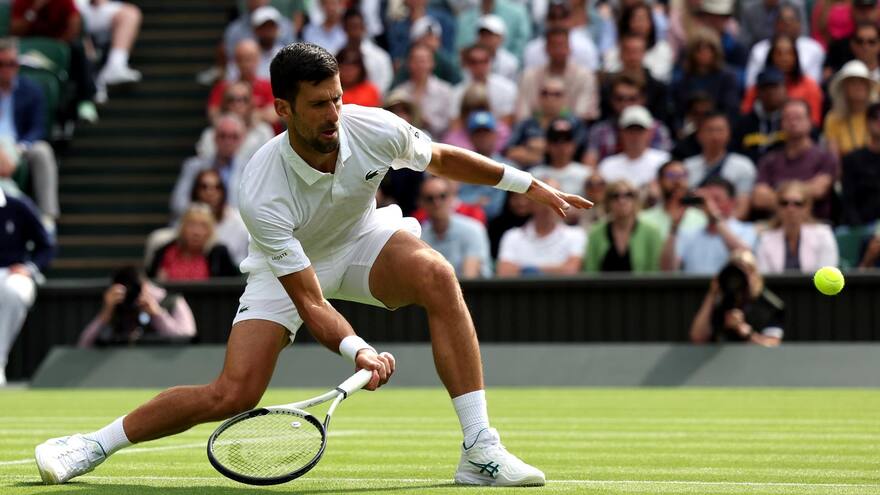 Wimbledon: a Djokovic no se le moja la pólvora y aniquila a Pedro Cachín