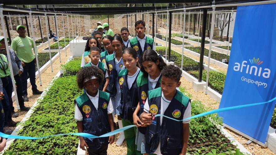 Afinia hizo entrega en Cartagena del primer vivero bioclimático