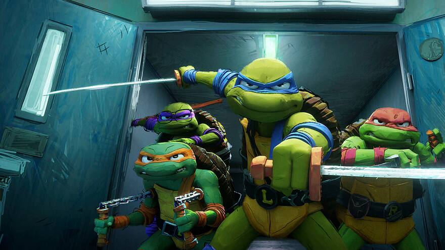 Las Tortugas Ninjas salen a conquistar a los jóvenes