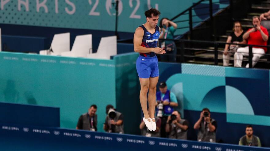 Ángel Hernández logra otro diploma olímpico para Colombia en París 2024