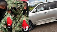 El ELN reconoció haber sido responsable del ataque contra caravana del gobernador de Arauca