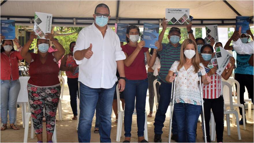 245 familias de Baranoa ya tienen título de propiedad