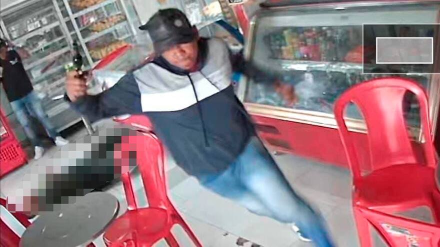 Revelan imágenes del supuesto asesino de patrullero en Sampués
