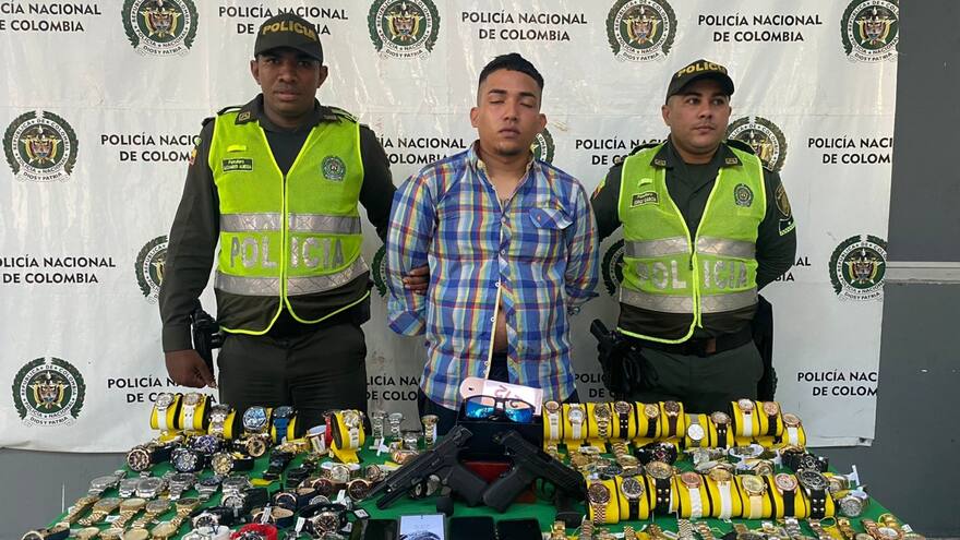 Barranquilla: ordenan prisión para joven capturado por robo en almacén Mundo Reloj