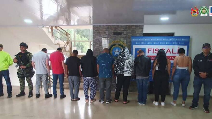 Judicializan a 11 miembros de ‘los Caucanos’, acusados de traficar marihuana