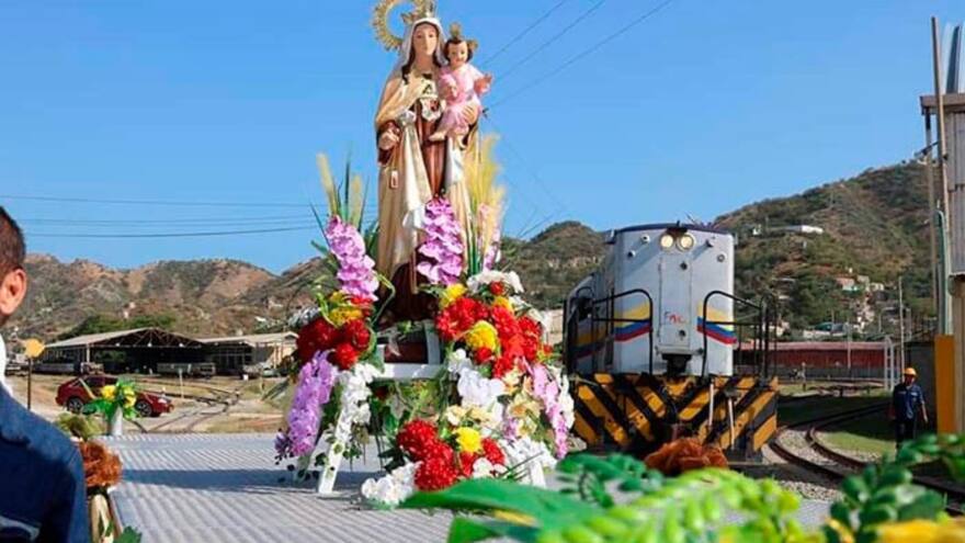 Tren de la Virgen del Carmen recorrerá el Cesar y Magdalena
