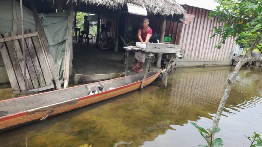 Las penurias que afronta la población mojanera por el invierno