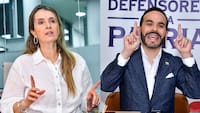 Así van los apoyos de los partidos a las candidaturas presidenciales de Paloma Valencia y Abelardo de la Espriella