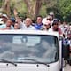 Diosdado Cabello, con una caravana de motorizados, pide el fin de las sanciones a Venezuela