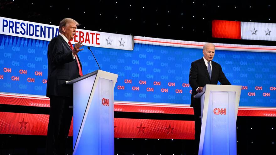 Las frases más explosivas y polémicas del debate entre Trump y Biden