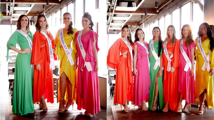 Las 10 caribeñas que van por la corona del Concurso Nacional de Belleza