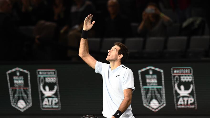 Del Potro gana a Haase y se clasifica a cuartos en París