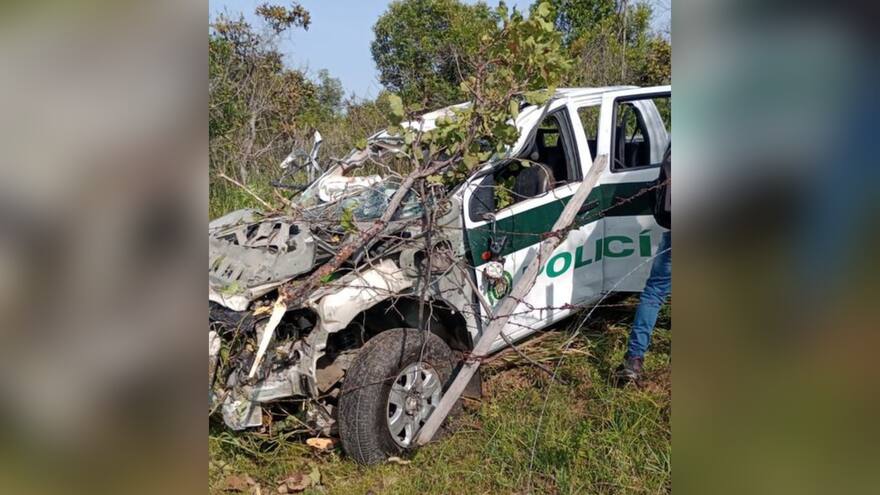 Atentado terrorista en Puerto Lleras, Meta: Atacan con explosivos a patrulla de la Policía