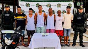 Capturan a seis presuntos miembros de ‘Los Salsas Mexicanos’ dedicados a la extorsión