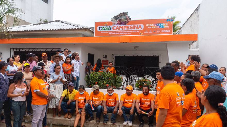 En Santa Ana, inauguran primera Casa Campesina del Magdalena