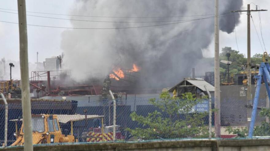 Explosiones en Mamonal pudieron ser por una sustancia volátil