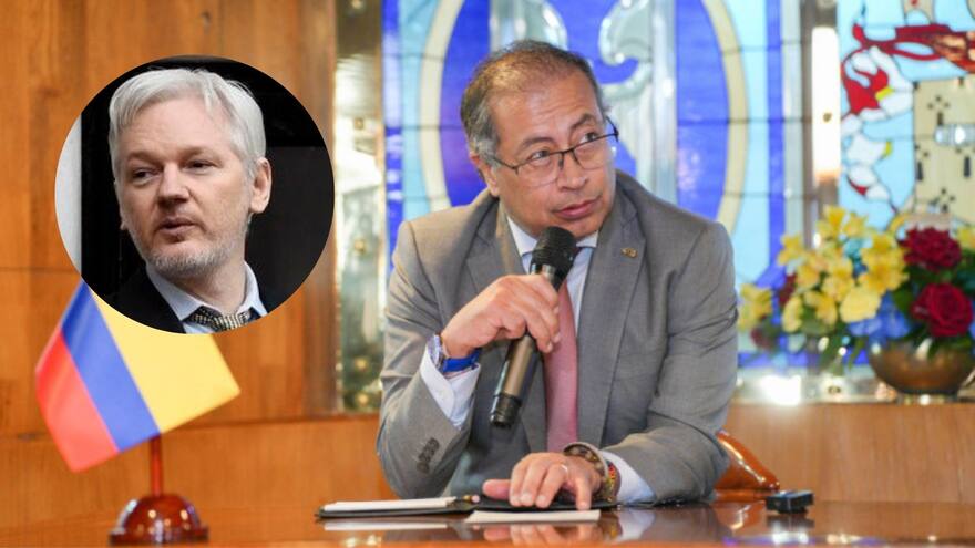 Presidente Petro felicita Julian Assange, fundador de WikiLeaks, por su libertad