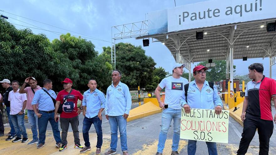 Exigen el desmonte del peaje Las Flores, en Sucre