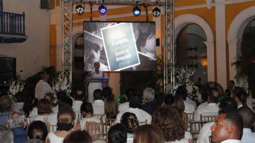 Cartagena rindió homenaje póstumo a Lucio García, fundador de Decamerón