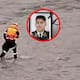 Policía murió al intentar salvar a un perro atrapado en un río en Lima tras emergencia por lluvias
