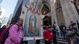 Mexicanos en Nueva York desafían el frío y al ICE para honrar a la Virgen de Guadalupe