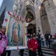 Mexicanos en Nueva York desafían el frío y al ICE para honrar a la Virgen de Guadalupe