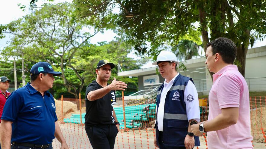 Las obras que se ejecutan actualmente en Barranquilla