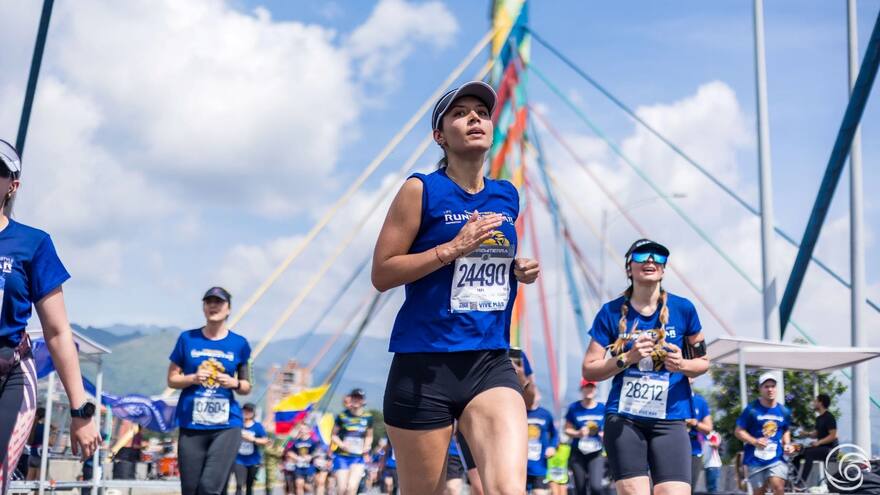 Ni la lluvia frenó las emociones en Corre Mi Tierra en Barranquilla