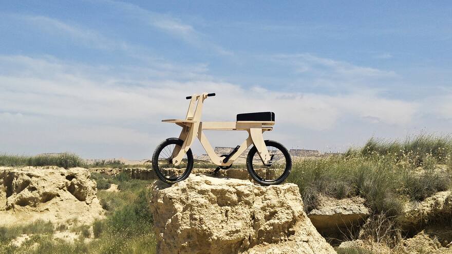 Openbike, bicicleta de madera que podrá imprimir en 3D