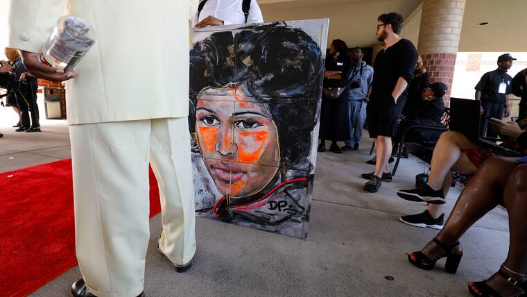 Soul Music Icon Aretha Franklin Honored During Her Funeral By Musicians And Dignitaries