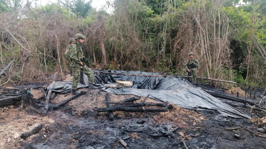 Ejército halló dos refinerías y tres piscinas usadas en el robo de crudo