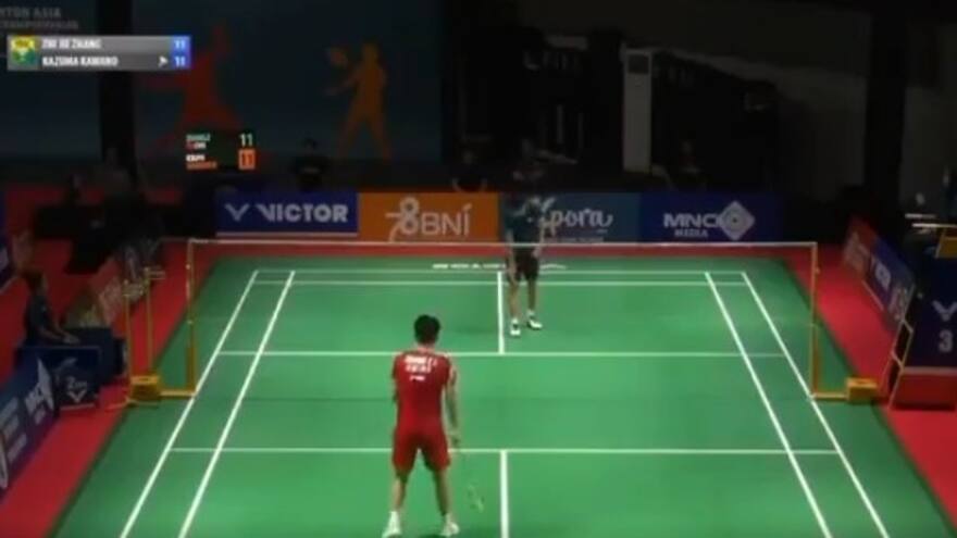 Video: muere Zhang Zhijie, jugador de bádminton en China, durante un partido, luego de un paro cardíaco