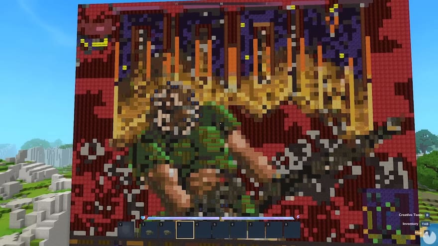 Hytale, el nuevo videojuego que quiere destronar a Minecraft, ya permite recrear DOOM
