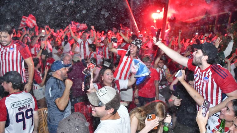 Celebración en Barranquilla de la estrella 11