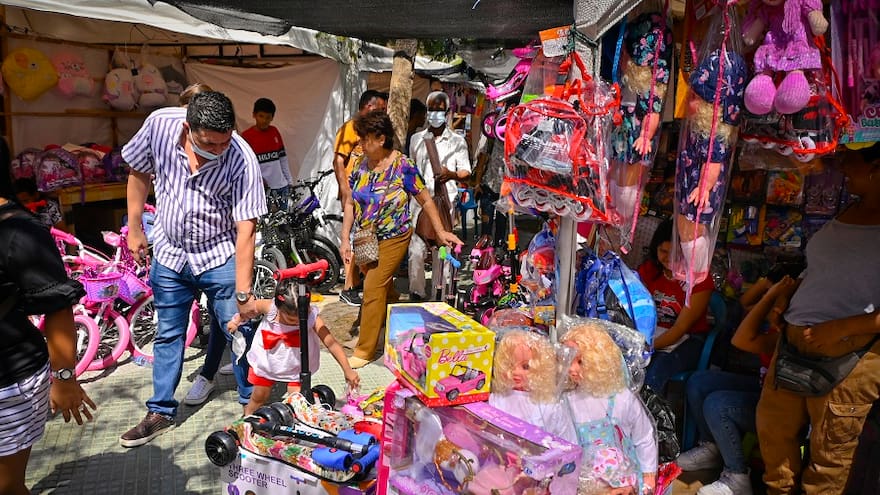 Gasto promedio para compras de Navidad es de 400 mil pesos